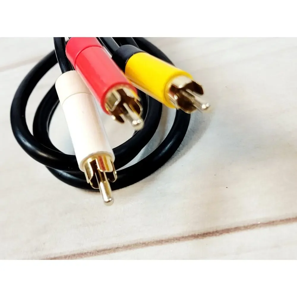 Genuine Official OEM Microsoft XBOX 360 Composite AV Cable X821376-001 Tested